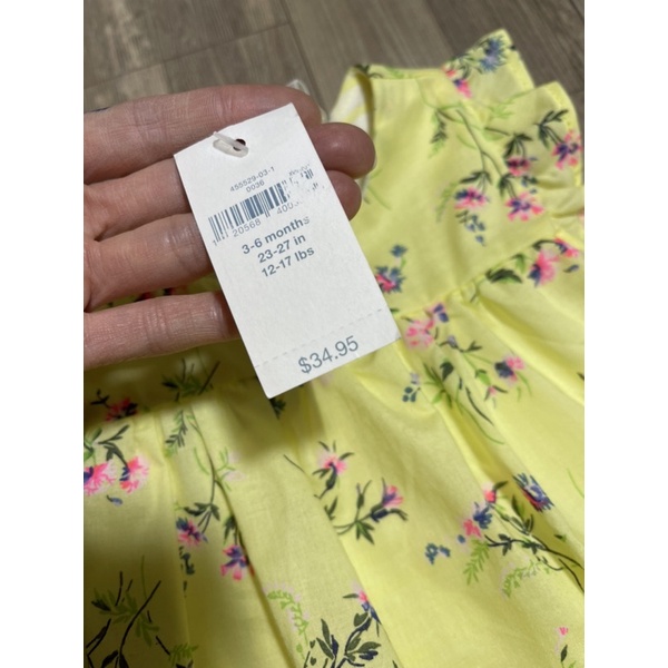 Body Gap hoa nhí vàng bé gái