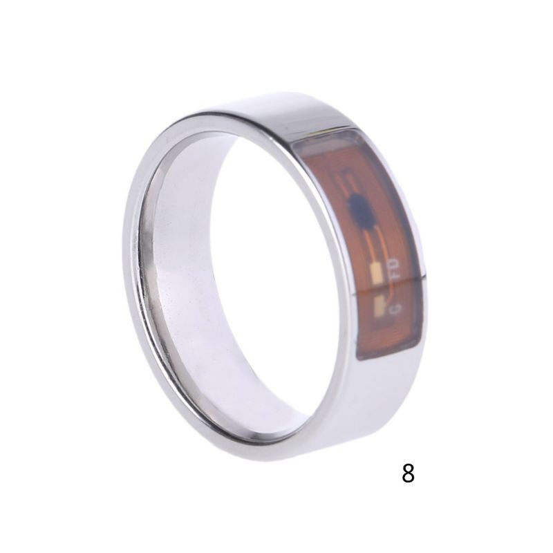 HAN❀NFC Multifunctional Waterproof Intelligent Ring Smart Wear Finger Digital Ring