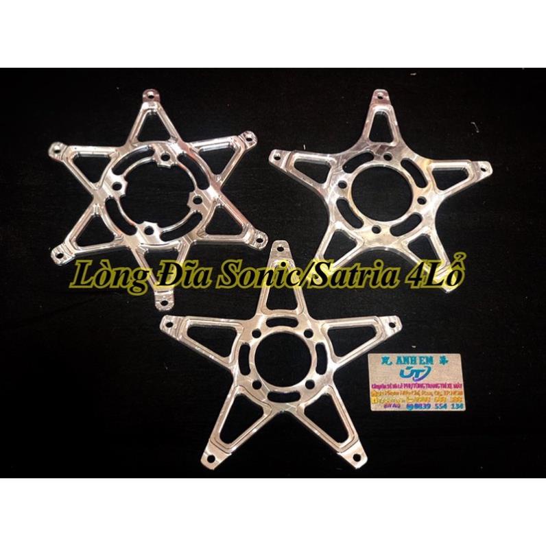 Lòng Đĩa 4 Lổ Dành Cho Xe Sonic / Satria / Raider ////
