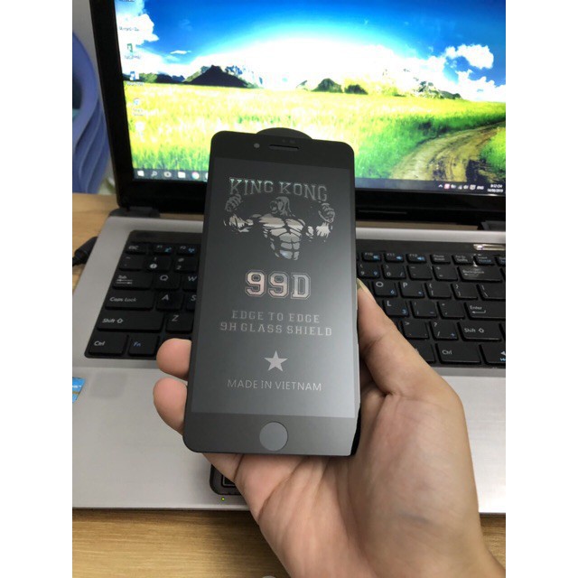 Kính Cường Lực iphone 99D King Kong FULL MÀN [Giá Gốc]
