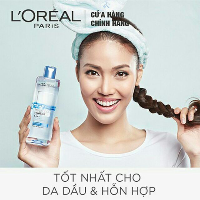 [HÀNG CHÍNH HÃNG] Nước Tẩy Trang L'Oreal Làm Sạch Sâu Micellar Water 3 In 1 | BigBuy360 - bigbuy360.vn