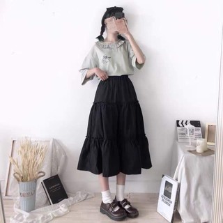 Chân váy tầng 2 lớp