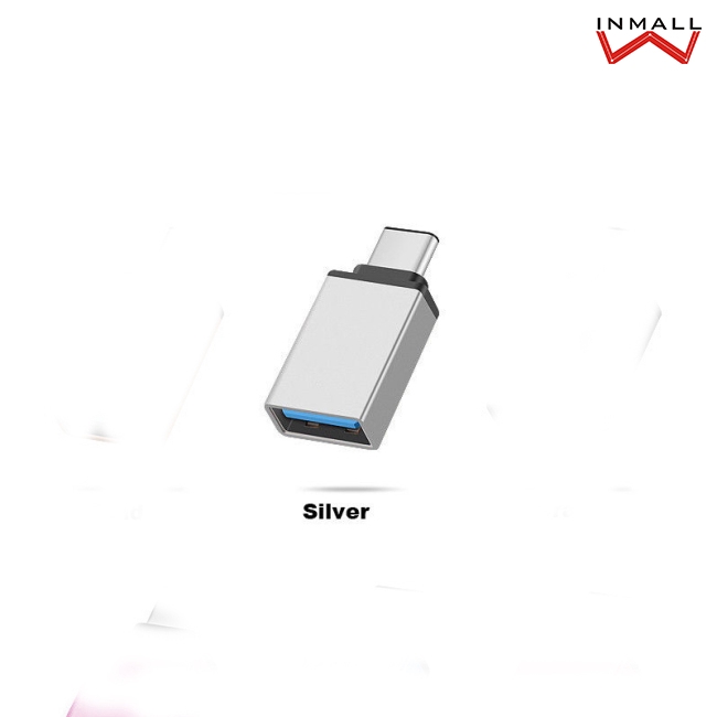 AD【Ready stock】USB-C Type C 3.1 Male to USB 3.0 Type A Female Adapter Sync Data Hub OTG