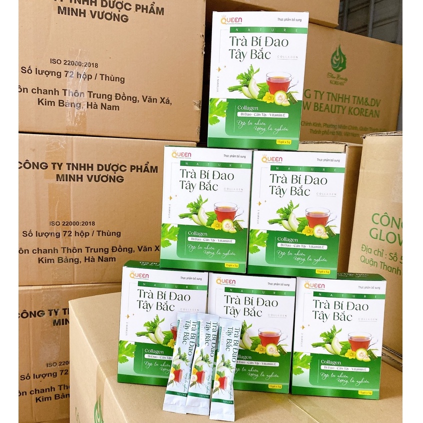 Trà Bí Đao Tây Bắc Collagen giúp thanh nhiệt, thải độc, đẹp da tự nhiên