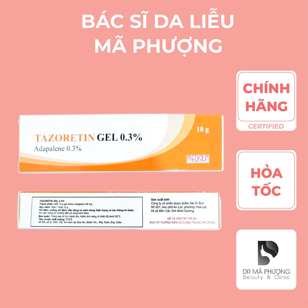 KEM BÔI GIẢM MỤN TAZO
