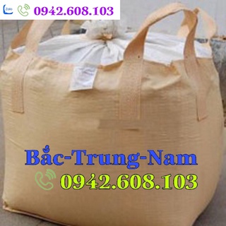 Bao tải jumbo cẩu hàng đáy xả