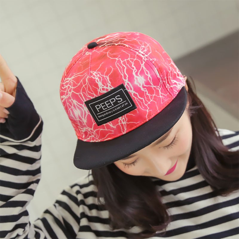 [Mã 151FASHIONSALE1 giảm 10K đơn 50K]Mũ Hiphop Thời Trang Hàn Quốc Mũ Snapback Thời Trang Hàn Quốc PEEPS