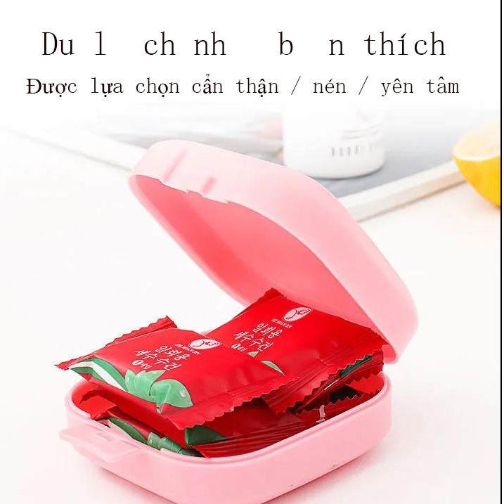 Khăn Nén Cotton Dày Dùng Một Lần Nhỏ Gọn Tiện Dụng Khi Đi Du Lịch
