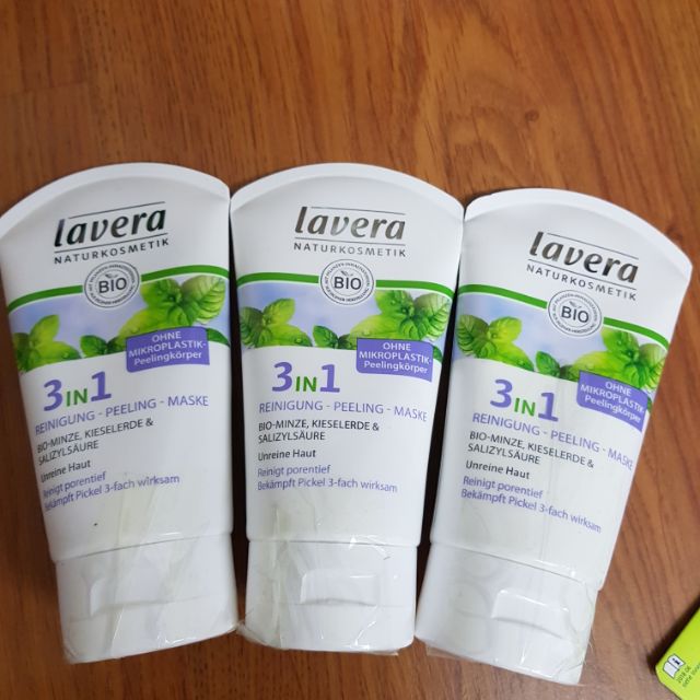 sữa rửa mặt lavera