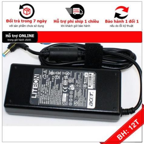 [BH12TH] [- Sạc Laptop Acer V3-431 V3-471 V3-531 V3-551 V3-571 3.42A 65W . ZIN
