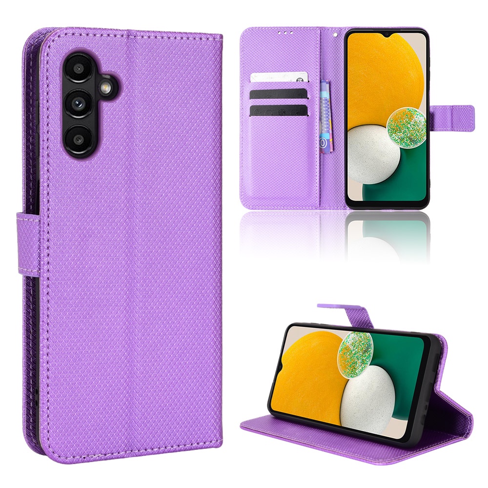 Ốp Điện Thoại Da PU Kiểu Ví Đế Lật Có Đế Cho Samsung Galaxy A04s Galaxy A04s