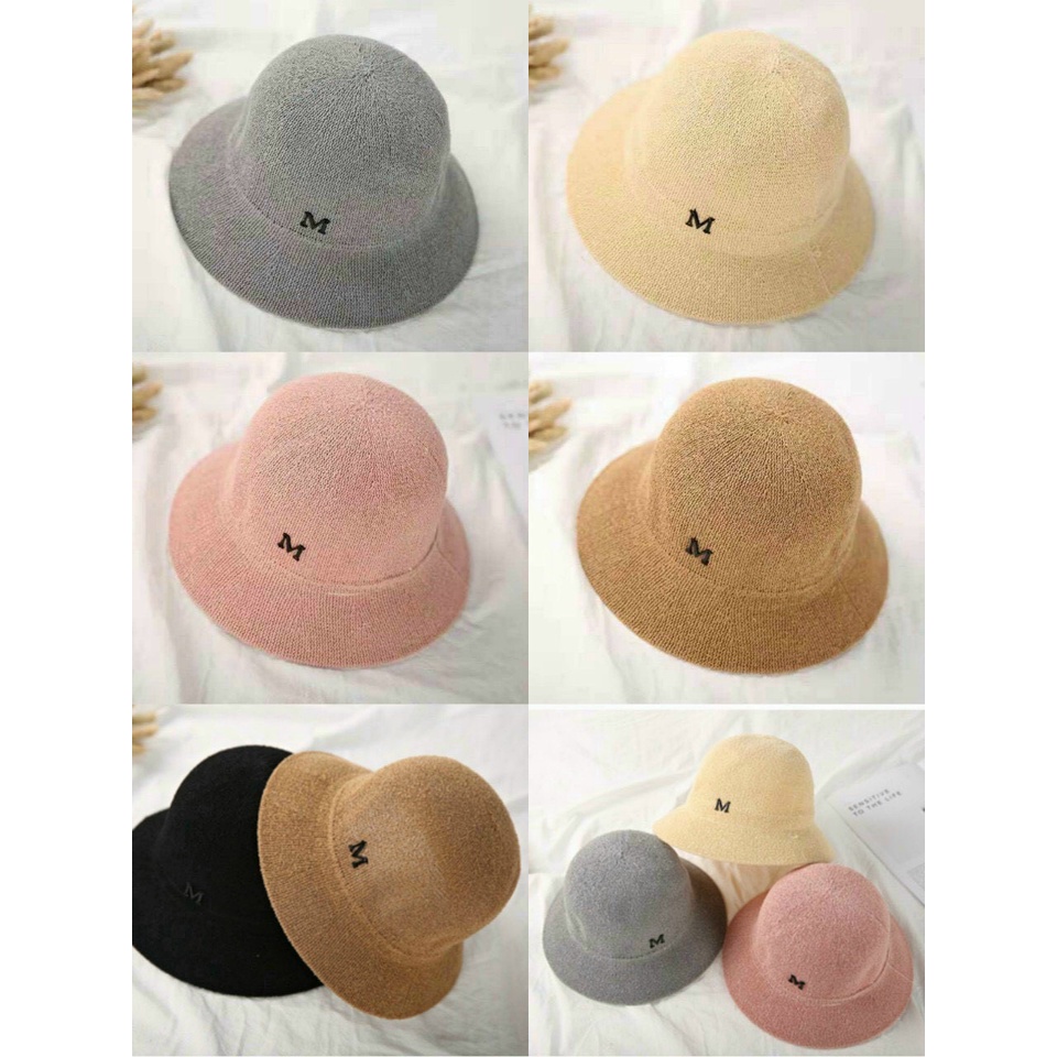 MŨ CHỮ M PHONG CÁCH HÀN QUỐC SIÊU HOT