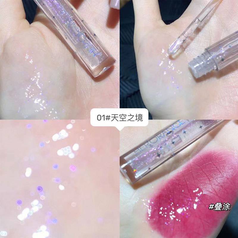 [Hàng mới về] Son Môi Dạng Lỏng Herorange Màu Sắc Long Lanh Quyến Rũ Mềm Mại