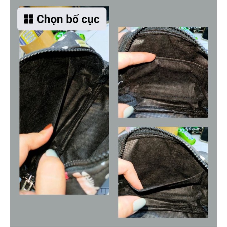 Hộp bút vải chân cún