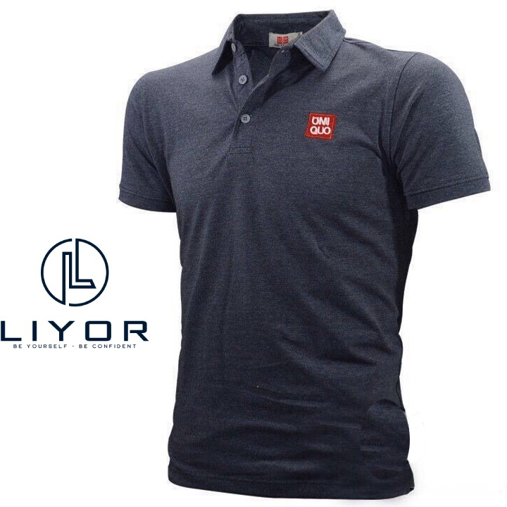 Áo thun nam polo có cổ trơn thiết kế đơn giản cao cấp phông suông Liyor- BATCS4003 | BigBuy360 - bigbuy360.vn