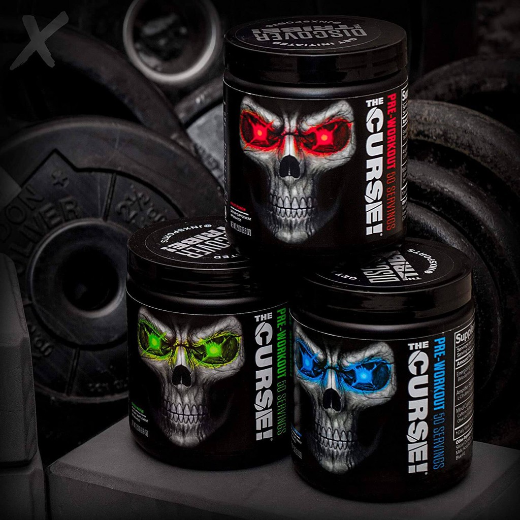 JNX The Curse Preworkout | Tăng Sức Mạnh Sức Bền 50 Lần Dùng - Chính Hãng