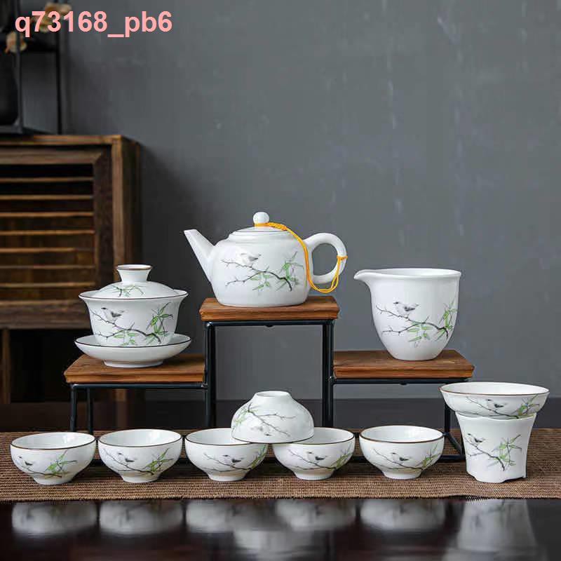 new matte kung bán chạy của Trung Quốc bộ ấm trà fu gia đình bìa bát, trà, tách, máy pha đơn giản