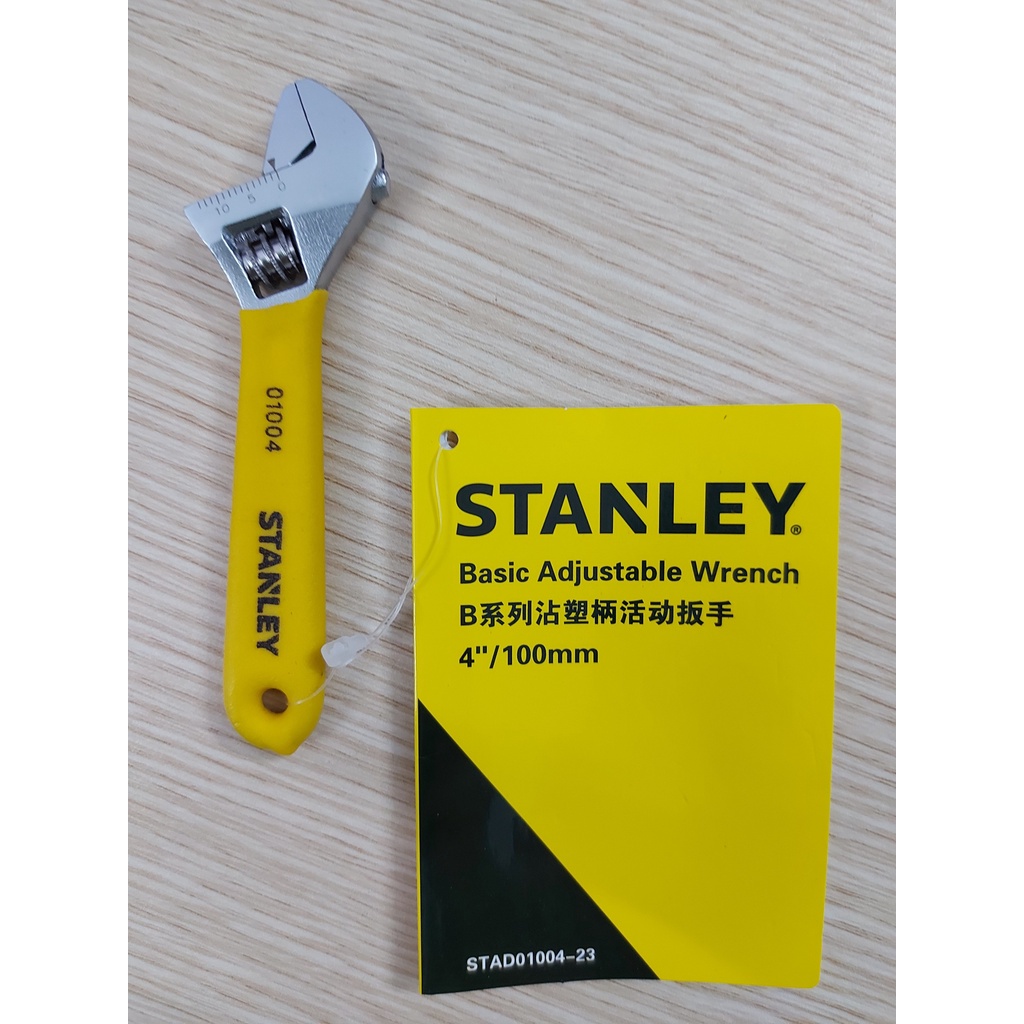 Cờ lê, Mỏ lết STANLEY STAD01004-23 4 inch 100mm (Hàng Chính Hãng - Chất lượng cao)