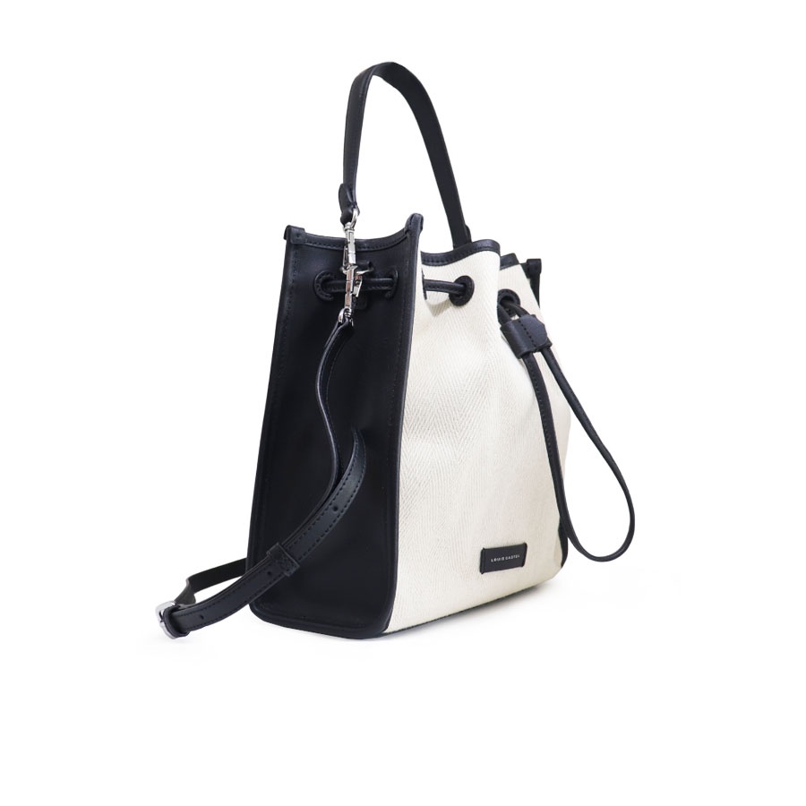 Túi xách Myra vải Canvas phối da bò  Louis Castel nhiều màu SHLK45-52