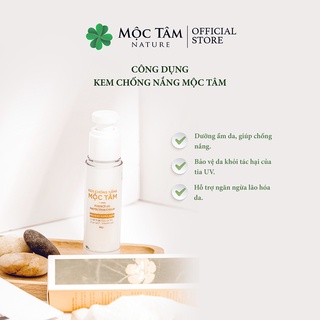 Kem Chống Nắng Mộc Tâm 45g SPF50 PA+++ Bảo Vệ Da, Ngừa Lão Hóa
