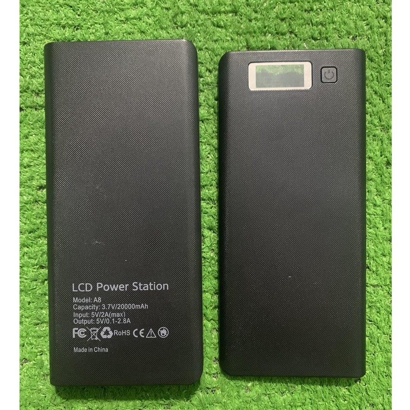 [Tp.HCM] Box Sạc Dự Phòng 8 Cell 5V2A Có Màn Hình LCD - Model A8 ( màu sắc ngẫu nhiên )