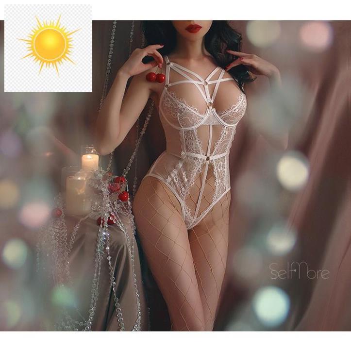 👡 Bodysuit nữ sexy nhiều dây khoét bụng đồ ngủ quyến rũ 👡 | BigBuy360 - bigbuy360.vn