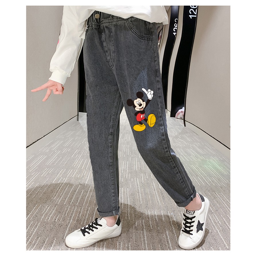 Kids Children Boys Girls  Jeans Clothes Slim Straight Trousers Boy Fashion Baby Kid Denim Long Pants Clothing 3-12 Years