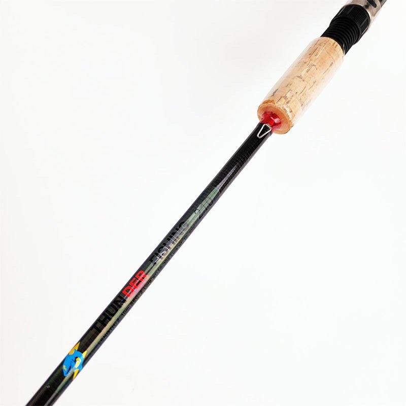 Bộ Cần Câu Lure Thunder Máy Đứng Deukio Fs2000 tặng bộ mồi câu BCM21_Đứng