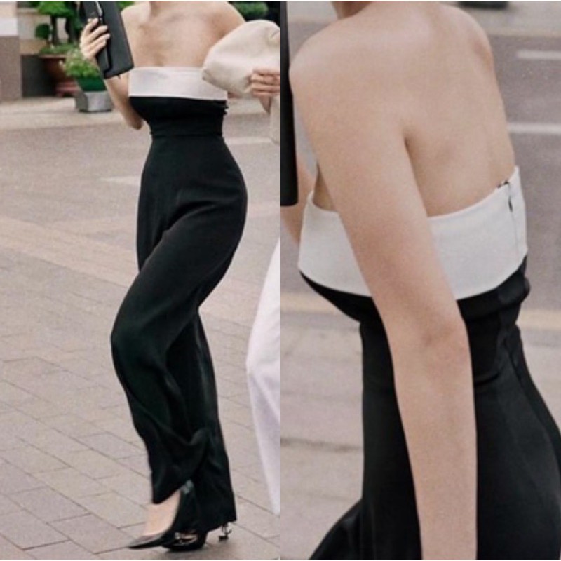 Jum cúp ngực ống suông