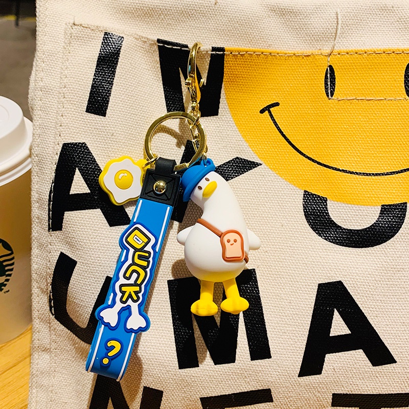 PVN47457 Móc Khóa Hình Vịt Hoạt Hình Dễ Thương Giá Rẻ