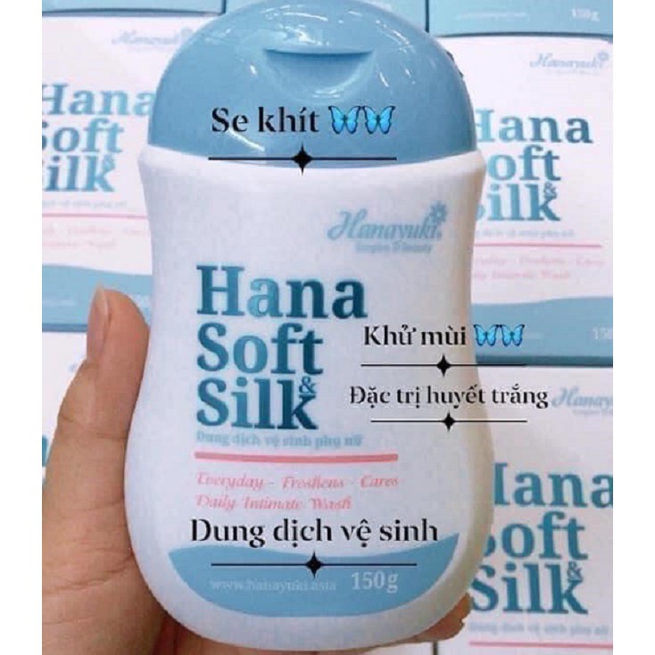 Dung Dịch Vệ Sinh Phụ Nữ Hana Soft Silk