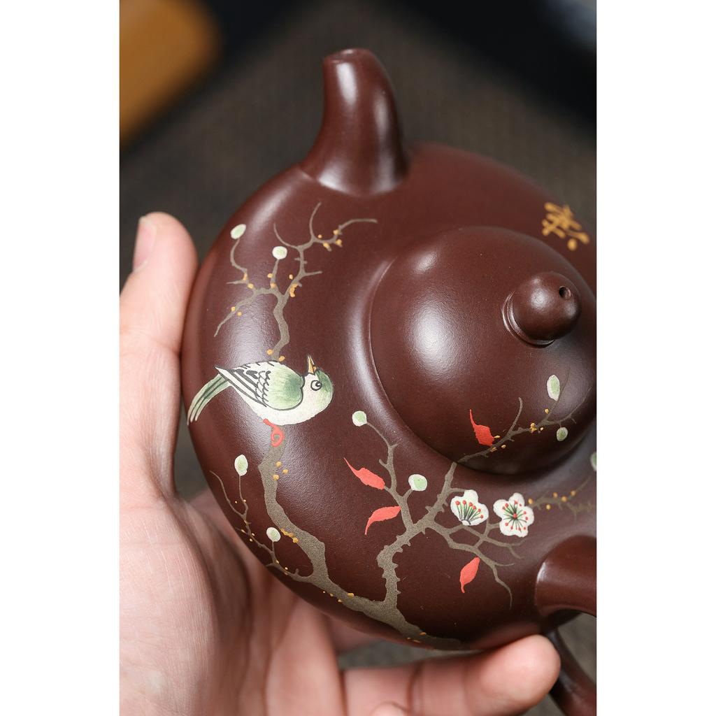 Ấm Tử Sa Nghi Hưng Hoa Dĩnh 290 ml (Tử Chu Nê)