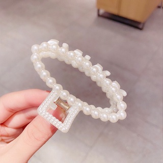 Kẹp tóc càng cua đính hạt LingHouse