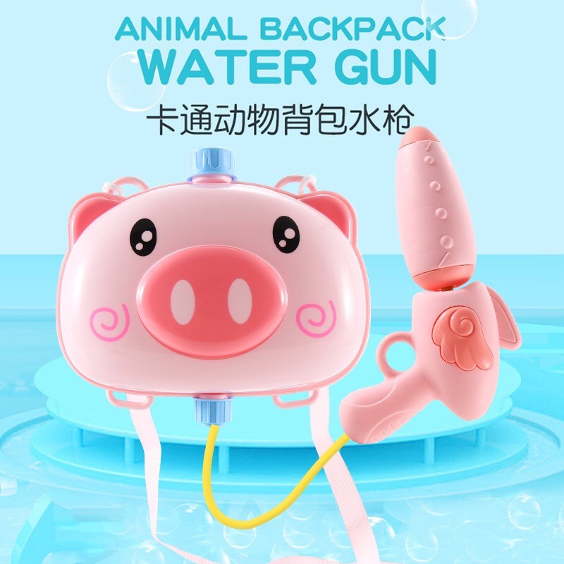 Ba lô súng nước đồ chơi cho trẻ em