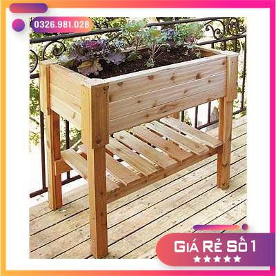 kệ pallet trồng cây, kệ gỗ trồng cây [Ảnh Thật Tự Chụp]