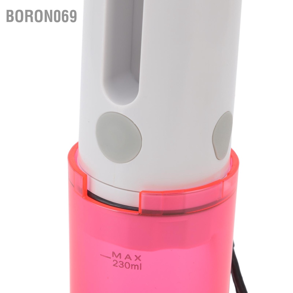 Bình rửa vệ sinh di động 230ml USB có thể sạc lại Tiết kiệm nước hiệu quả Hoạt đơn giản Máy xịt chậu dùng trong nhà Boron069