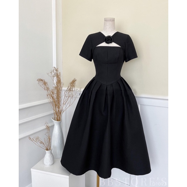 Đầm tiệc xốp xoè cúp ngực H78