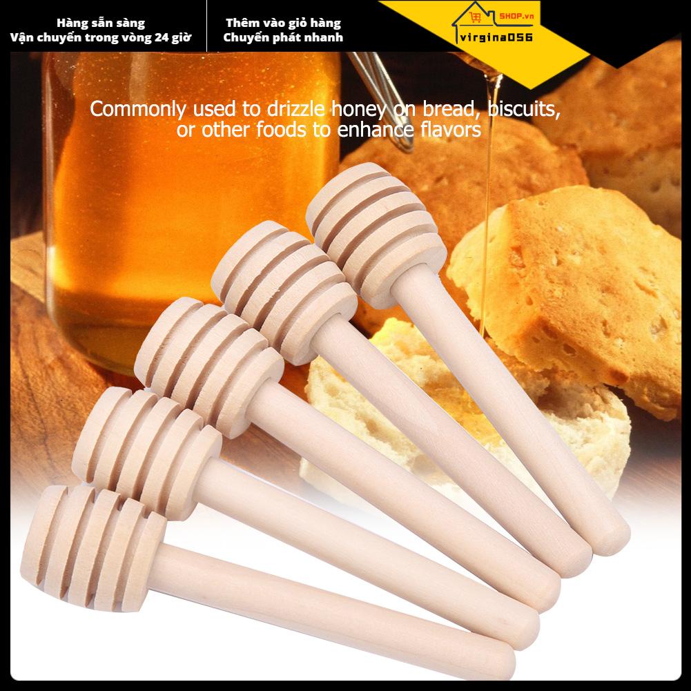 Set 24 Que Khuấy Mật Ong Bằng Gỗ Virgina056 Tiện Dụng