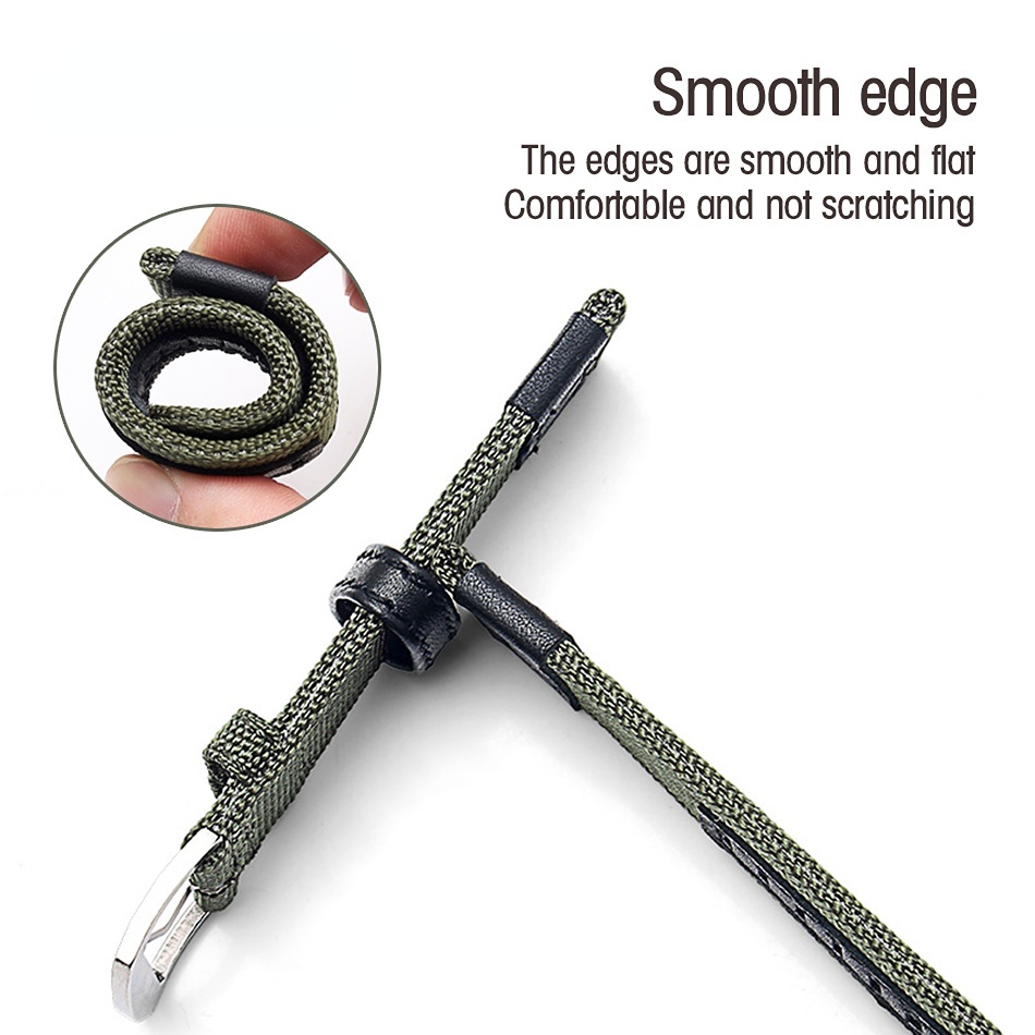 Dây Đeo Vải Dù + Vải Canvas + Da Kích Thước 18MM 20MM 22MM 24MM Thông Dụng Cho Đồng Hồ Samsung Galaxy Watch4 Classic 42/46MM