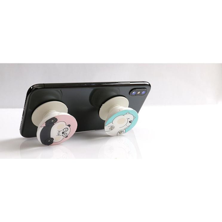 Giá đỡ Popsocket - đỡ điện thoại, quấn tai nghe  in theo yêu cầu logo quà tặng