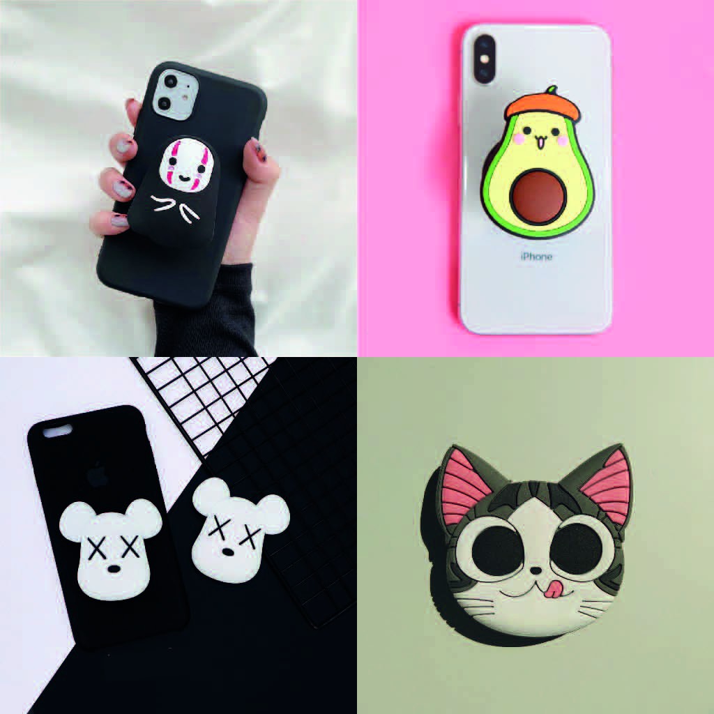 Popsocket 🌺 Giá Đỡ Silicon Hình Thú 8 Mẫu 🌺 -2 - Tuấn Phụ Kiện