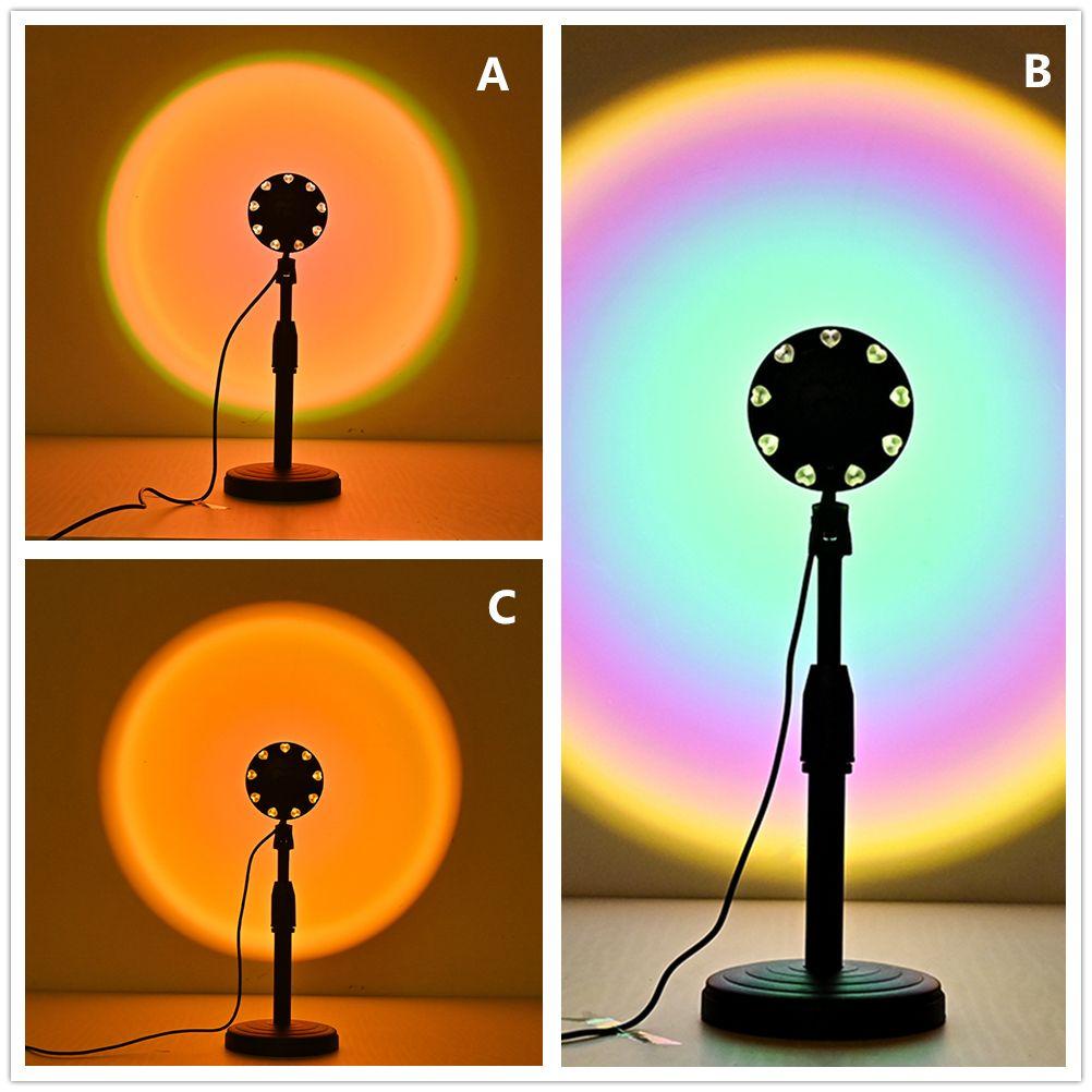 Đèn LED Chiếu Phông Nền Livestream Để Bàn Trang Trí Nhà Cửa