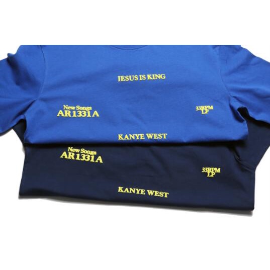 Áo Thun unisex Tay Ngắn In Hình Chúa JESUS IS KING Thời Trang