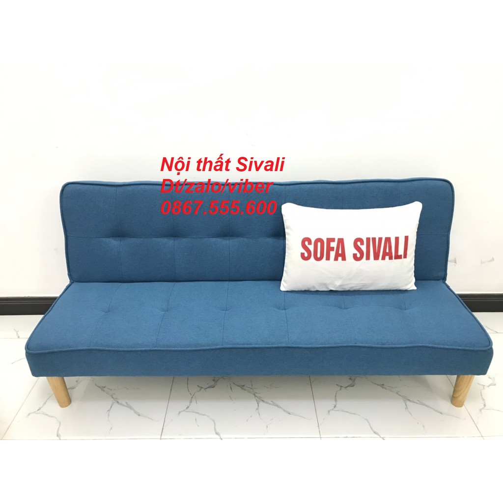 SFB11-Bộ ghế sofa giường 1m7x90, sofa phòng khách Sivali, salon, sopha, sa lông, sô pha