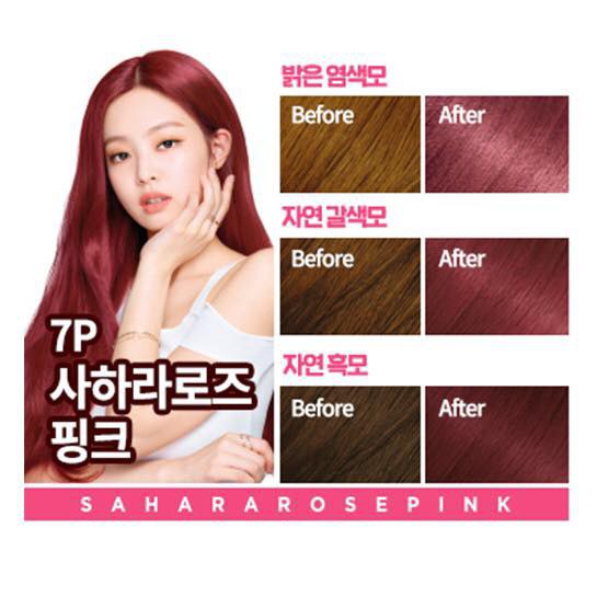 Dung dịch Nhuộm Tóc Hello Bubble Foam Mise En Scene BlackPink