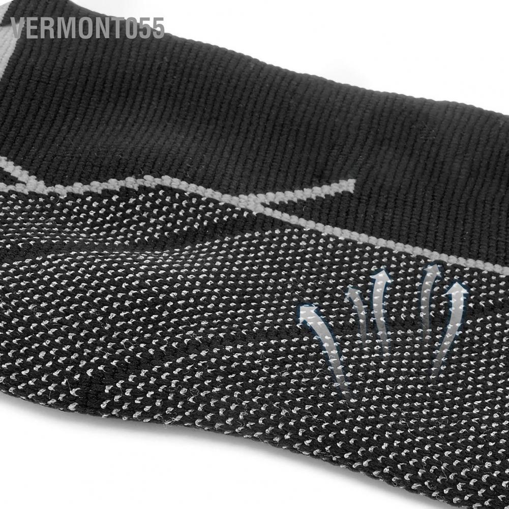 Vermont055 Nẹp mắt cá chân Nén đàn hồi Achilles Tendon Hỗ trợ tay áo để giảm sưng Plantar Fasciitis