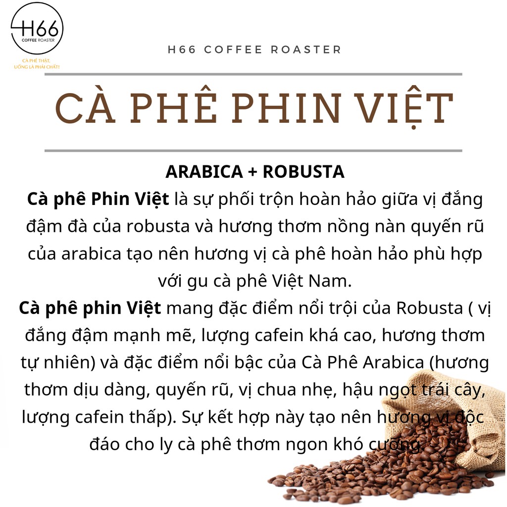 Cà Phê Nguyên Chất-Pha Phin