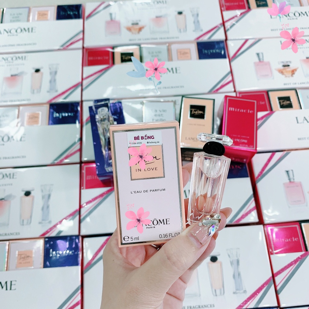 Nước hoa Lan.come mini tách set