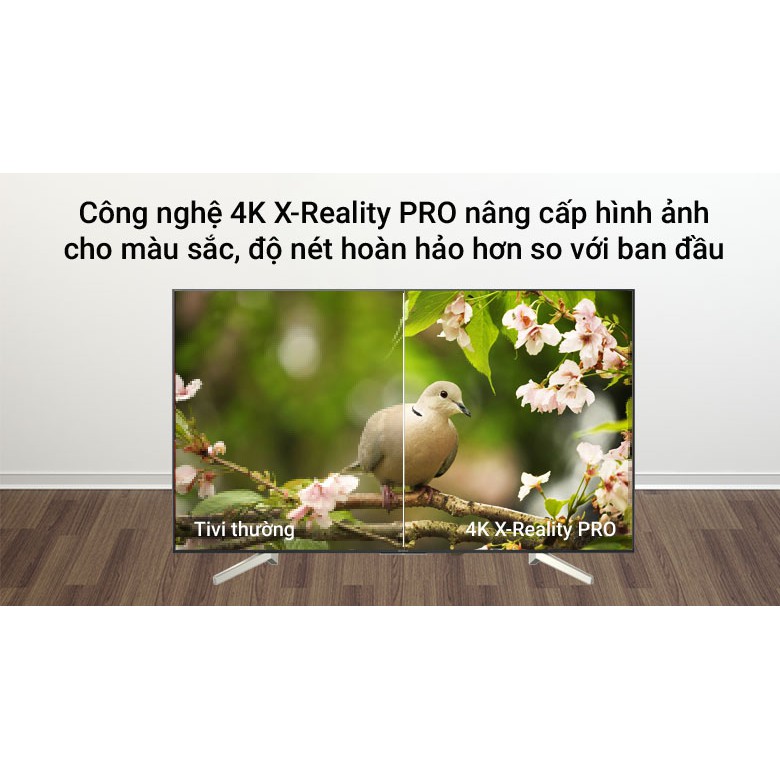 Android Tivi Sony 4K 55 inch KD-55X8500F Mẫu 2018