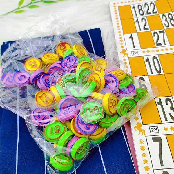 Bộ đồ chơi lô tô bằng nhựa ✓Gía rẻ ✓Giải trí ✓trò chơi loto